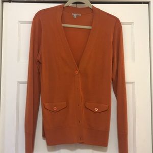 Halogen Merino Wool Cardigan